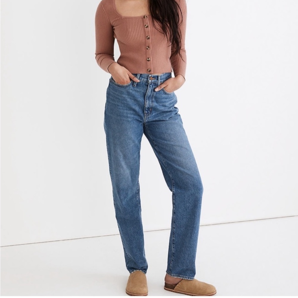 NWT Madewell Baggy Straight Jeans 27